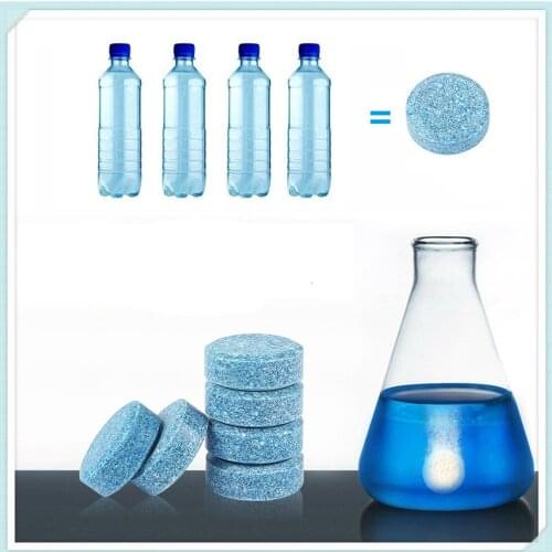 10pcs Car Solid Cleaner Effervescent Tablets Spray for McLaren Mack Seat UD Trucks Vauxhall Ashok Leyland