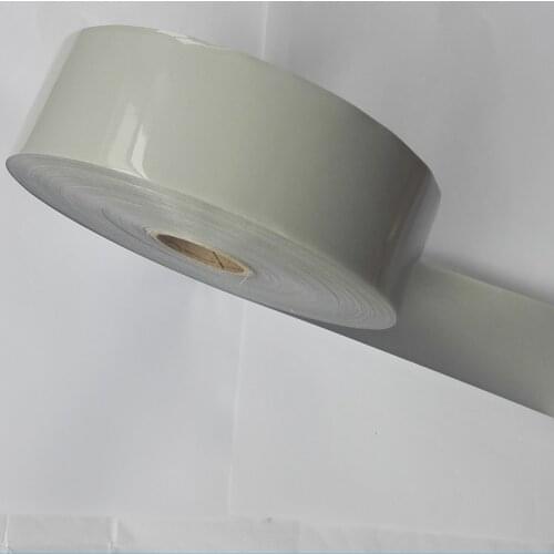 5CMx100Meter Bright silvery color Heat Transfer Reflective tape for Iron on clothing bags High visibility grade