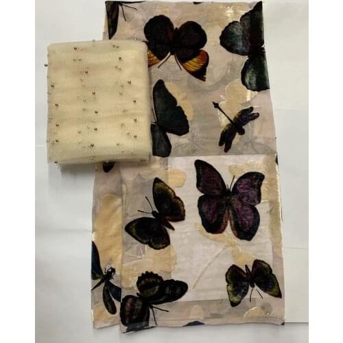 Velvet lace fabric 2021 ruban satin tissu dentelle african lace fabric nigerian lace materials high quality 5+2yard