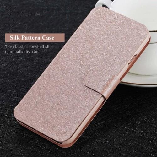 Flip Phone Case For Huawei Y6 2019 Phone Protective Shell Case PU Leather Wallet Cover