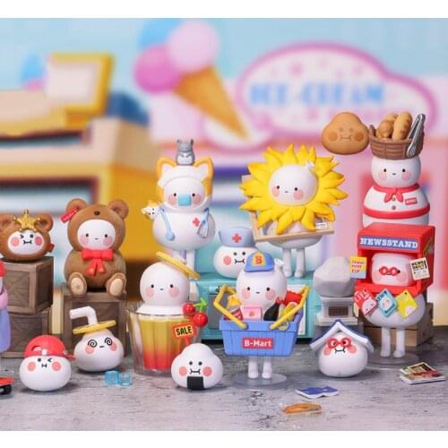 BOBO & COCO A Little Store Series Action Figure Doll Toys Lovely Room Car Decoration Collectible Bobo and Coco Toys For Kids