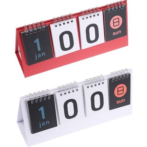 Daily Planner Desk Desktop Calendar Office Planning Organizer Perpetual Calendar