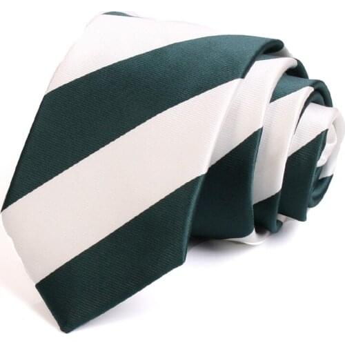 Mens Fashion Formal Tie Brand New High Quality 7CM Ties For Men Business Suit Work Necktie Male Classic Striped Neck Tie