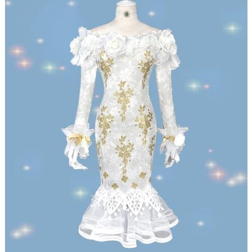 Game Identity V Cosplay Costumes Perfumer Vera Nair Cosplay Costume Wedding Dresses Halloween Party Women Dress