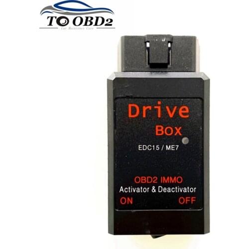 IMMO Drive Box OBD2 Deactivator & Activator OBDII Driver-Box for Bosch EDC15/ME7 Emulator Plug and play without a computer