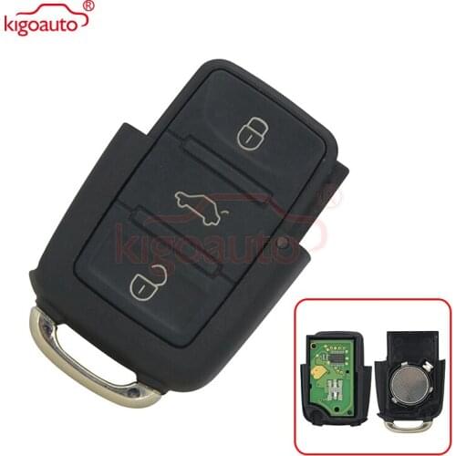 Kigoauto 3 Buttons Remote Key Fob For VW HU66 315mhz 1JO959753DJ part car key
