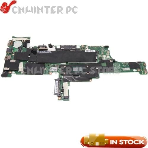 NOKOTION For Lenovo Thinkpad T460 Laptop Motherboard FRU 01AW321 01AW320 01AW323 01AW322 01HW827 BT462 NM-A581 SR2EU I3-6100U