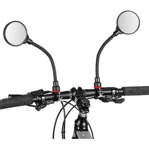 Multifunctional Bicycle Mirror Adjustable Handlebar Rearview Mirror Wide Angle For Mountain Bike Bicycle Cycling Accessories