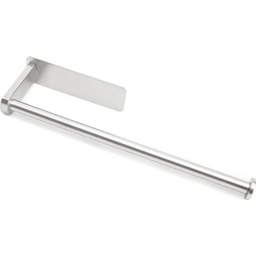 Kitchen Roll Paper Wall Mount Toilet Paper Holder Stainless Steel Bathroom Tissue Towel Rack Holders Long Style