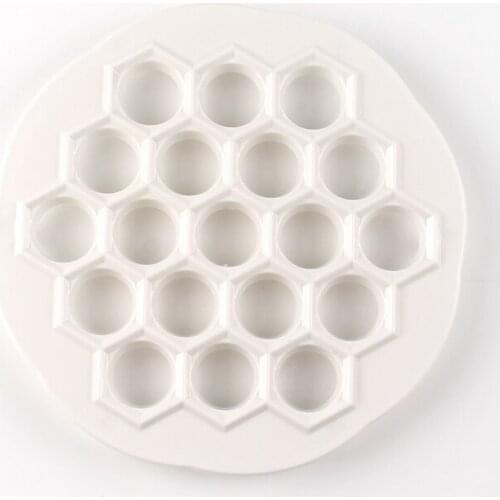 Food Grade Plastic Dumpling Mould Dough Press Ravioli DIY 19 Dumplings Maker Tool Kitchen Pastry Tool Machine