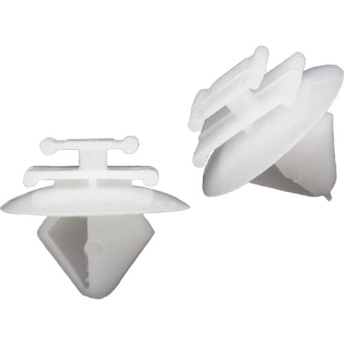 500x plastic anti-rub snap door rub strips shed snaps White trim strip Retainer For Peugeot 206 207 408 accessories