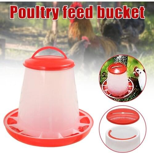 1.5 L Poultry Chickens Water Bucket Birds Drinking Cups Birds Equipment Waterer Feeding Tools Hot Feeding & Watering Supplies