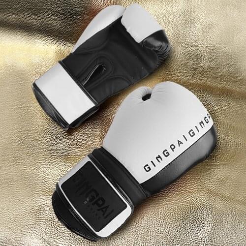 2020 Hot Adults kids Women/Men Boxing Gloves PU Leather MMA Muay Thai Boxe De Luva Mitts Sanda GYM Equipments 8 10 12 6 OZ boks