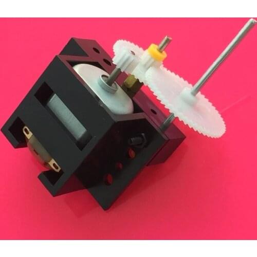 4pcs DC 3V 6V Gear Motor Box Mini C1A Geared Reducer for DIY Model Boat Car Science and Technology Parts DC3V 14500rpm