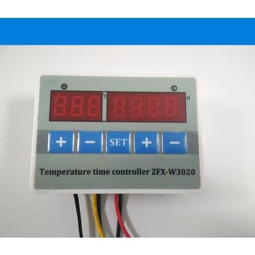 220v 12v 24v Timing timer and temperature controller Thermostat Regulator control Time Switch WIth Sensor