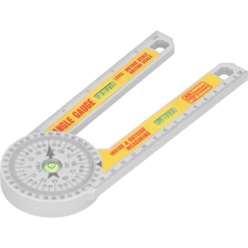 Miter Saw Protractor Angle Finder Gauge Carpenters Ruler Woodworking Cutting Positioner