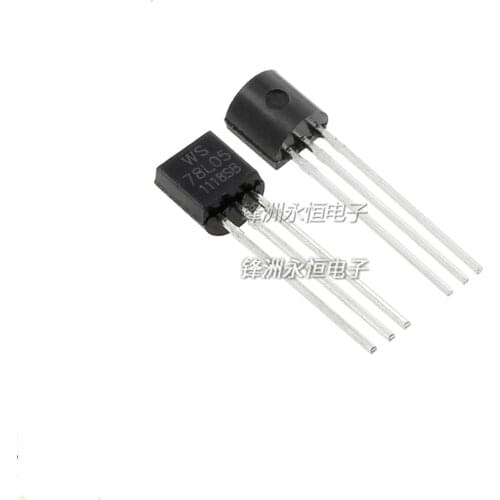 25PCS Three-Terminal Regulated Power Supply Regulator 78L05 79L05 TO-92