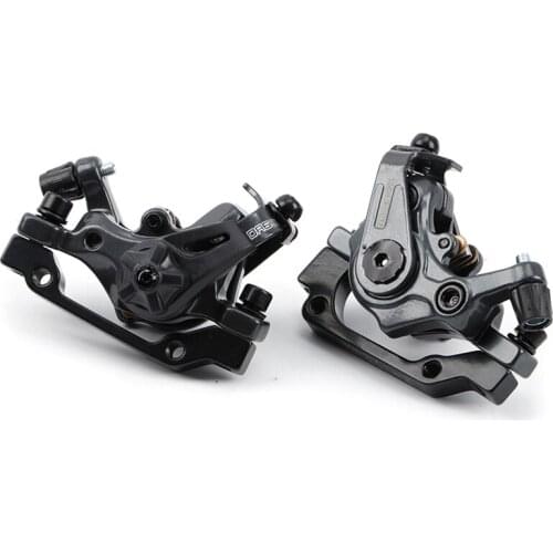 Bicycle Front Rear Disc Brake Caliper for XC MTB Mountain Bike Speed Clip Dual Piston Mechanical Disc Brake Set