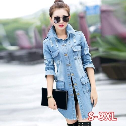 WICCON Womens Denim Jackets