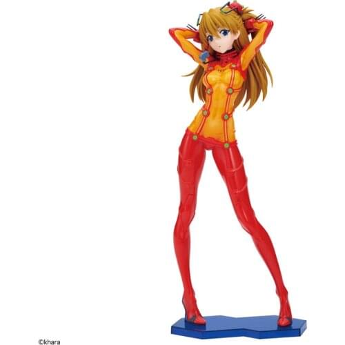 16cm BANDAI NEON GENESIS EVANGELION Figure-rise LABO Asuka Langley Soryu Assemble Model Kits Anime Action Figures Toys Kids Gift
