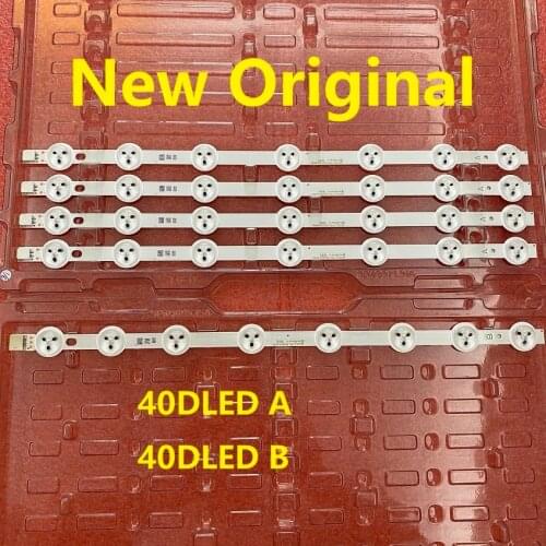 5pcs LED backlight FOR 40DLED_A B-TYPE VES400UNDS-2D-N02 N03 N04 Toshiba 40S3653DB 40S3633DG 40L1553DB JT014001/01 LED40127FHD