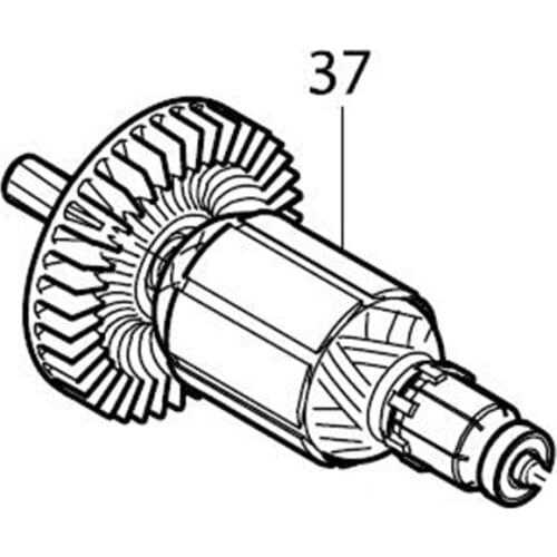 AC220-240V MAKITA 619249-7 Rotor Motor Armature for DJS161 BJS161 Rotor