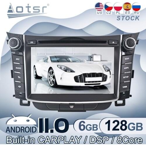 Android 11 For Hyundai I30 Elantra GT 2012 - 2016 Car Radio GPS Navigation Multimedia Video Player Stereo Audio Head Unit