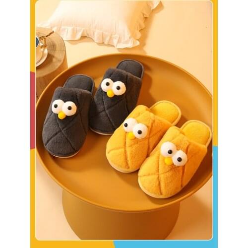 House Slippers Men Suitable Indoor and Outdoor Short Plush Flats Fluffy Memory Foam Cute Soft Plush Slippers Mens Shoes Zapatos