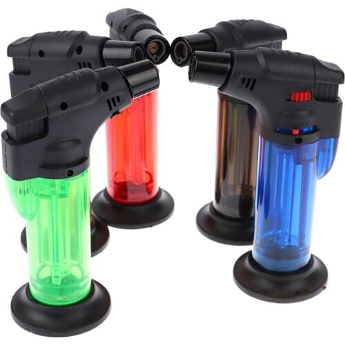 BBQ Kitchen Welding Torch Lighter Butane Jet Gas Lighter Turbo Portable Spray Gun Windproof Cigar Pipe Lighter Outdoor