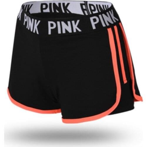 Yoga set fitness female two-piece vest shorts suit quick-drying and breathable Letter racer back sports bra two-piece suits