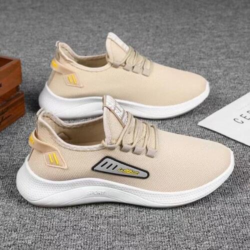 Mens Casual Shoes Breathable Soft Sneakers High Quality Fashion Mesh Summer Flying Fabric Casual Shoes Krasovki Zapatos Hombre