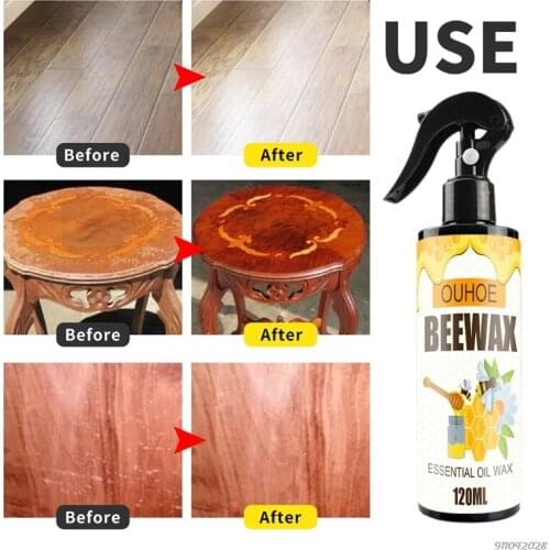 Multipurpose Beeswax Furniture Polish Wood Wax Spray Wood Cleaner Furniture Care Oil Wax Wood Seasoning Beewax Spray Wholesales