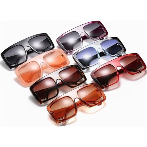 Car Motorcycle Glasses Goggles Classic Square Oversized Women Sunglasses Sunscreen Windproof Motocross Driving Glasses Eyewear