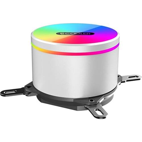 Overclocking Three Ling Mirror240ARGB White Water-Cooled Cpu Radiator Integrated Water-Cooled Argbam4 Tr4