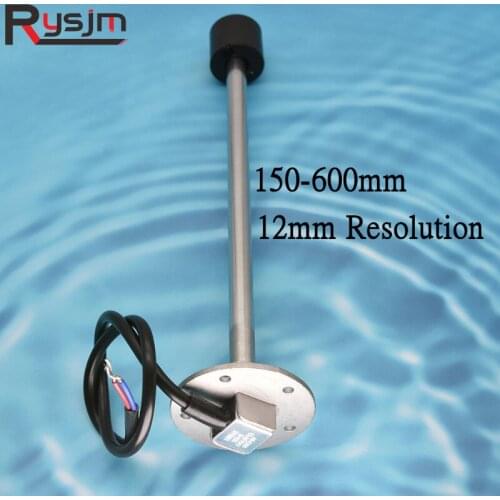 12mm Resolution High Precision 600mm 500mm 300mm 200mm 150mm Water Level Sensor Fuel Sender Unit For fuel gauge water tank