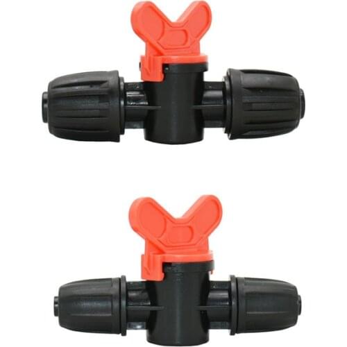 3/8 1/2 inch hose garden tap 8/11 16mm Water pipe irrigation valve cranes Mini Valve For Garden irrigation 1pcs