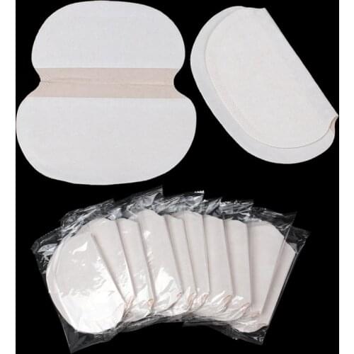 200Pcs Non-woven fabrics Armpit Sweat Pads Disposable Underarm Anti Absorbing Perspiration Deodorant Summer Dress Unisex Shield
