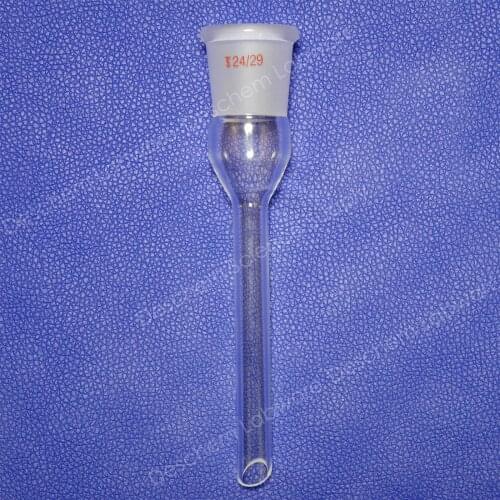 24/29,Distilling Glass Adapter,Straight Tube,Laboratory Chemistry Glassware