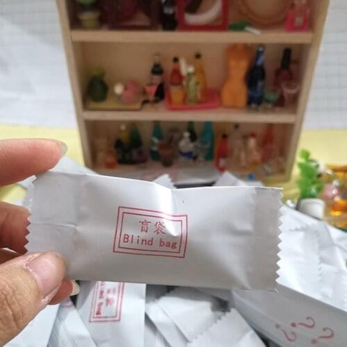 5/10Pcs/lot 1:12 Dollhouse Miniature Accessories Blind Bags Dollhouse Model Toys Gifts
