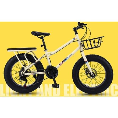 Mountain Bike 4.0 Super Wide Tire Beach Snowmobile 26 Inch Lady Commuter Cross Country Ladies Bicycle Adult Students