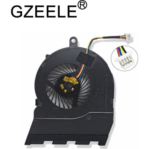 GZEELE new cpu cooling fan for DELL Inspiron 15 5567 17-5767 15-5565 17-5000 15 5565 15G P66F 15.6" Cpu Cooling Fan 4 lines