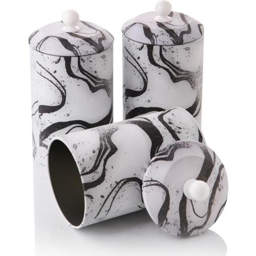 Queens Kitchen 3 Pcs Vintage Metal Storage Team