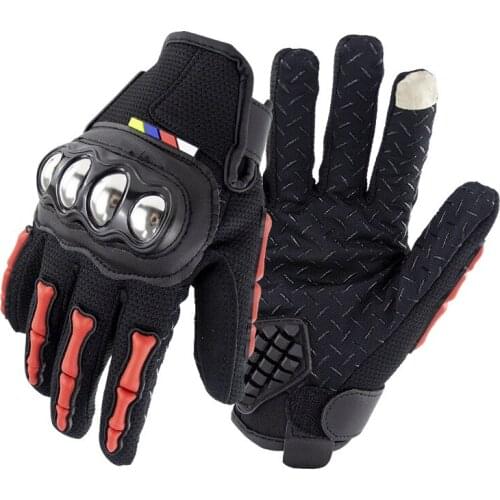 New Arrival Motorcycle Gloves Full Finger Motocross leather motorbike racing gloves Cycling Glove Waterproof Hand Protection