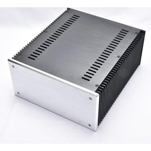 KYYSLB 240*120*271MM 2412 DIY Box All Aluminum Amplifier Chassis Case Blank Version Amplifier Shell Amp Enclosure Housing