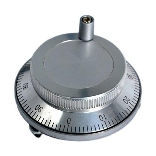 Handle Manual Pulse Generator handwheel Incremental Rotary Encoder A B signal CNC MPG 60mm