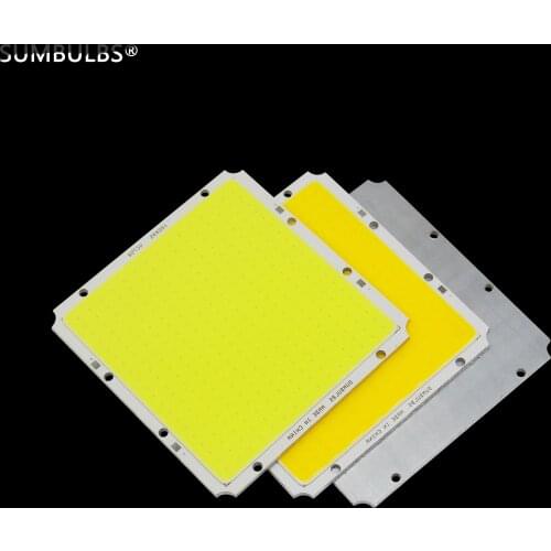 5pcs LED Panel Light LED Strip bulb COB Light Lamp Cold/Warm White soft High Brightness Working Light 100x95mm 12V 50W 5000LM