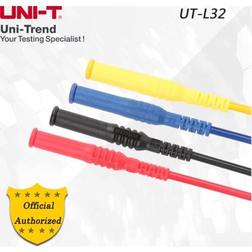 UNI-T UT-L32 Group test leads; double insulated wire for UT232, UT233, UT241, UT242, UT243, etc