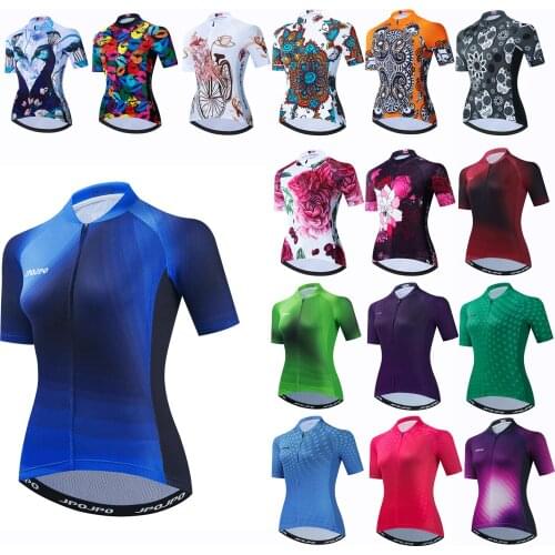 Cycling Jersey Women Summer Short Sleeve MTB Road bicycle Clothing Maillot Bike Shirts Top Ropa Ciclismo Bicycle Clothes wear