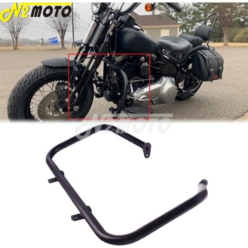 1-1/4" Black Metal Motorcycle Bumper Engine Guard Highway Crash Bar Protector For Kawasaki VN1500 Vulcano 1500 1996-2008 Custom