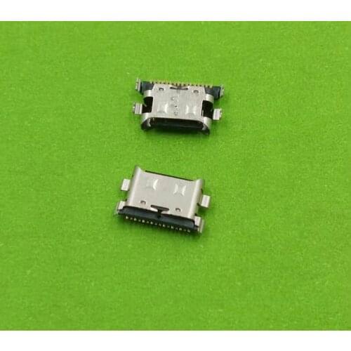 100pcs For Samsung Galaxy A30S A307 A3050 A407F A7070 A707F A31 A315F A41 USB Charging Port Dock Plug Charger Connector Socket